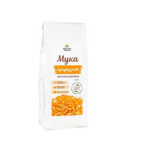 Мука кукурузная цельнозерновая Житница здоровья 0.5 кг в Слата