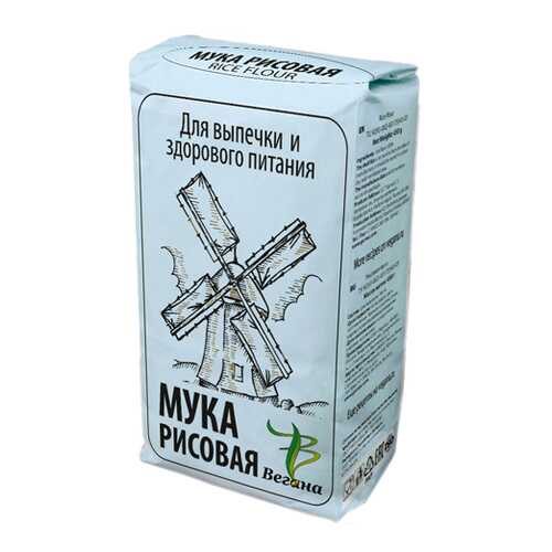 Мука Рисовая Вегана 450 г в Слата