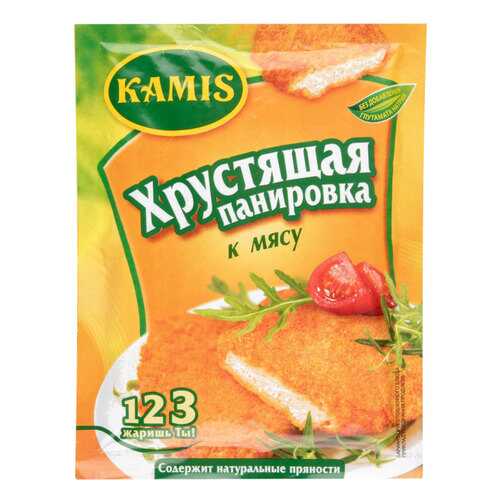 Панировка Kamis к мясу хрустящая 70 г в Слата