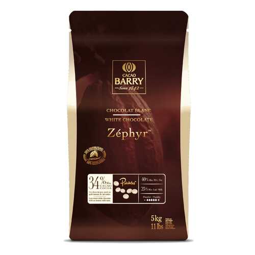 Шоколад Cacao Barry - Белый Zephyr, 34%, 1кг. (CHW-N34ZERH-2B-U77) в Слата