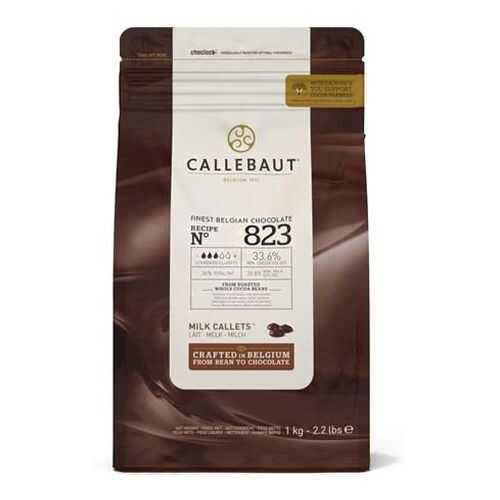 Шоколад молочный Callebaut 33.6% какао (823-RT-U68) 1 кг в Слата