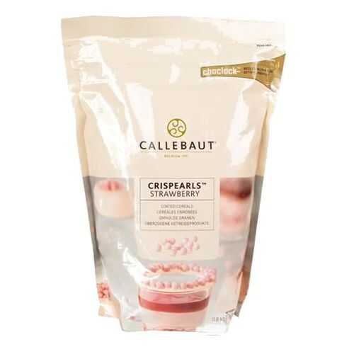 Шоколадные драже Callebaut Crispearls Strawberry из клубничного шоколада 800 г в Слата
