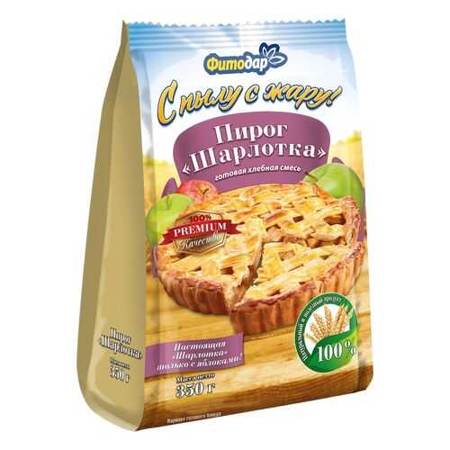 Смесь мучная Фитодар пирог шарлотка 350 г в Слата