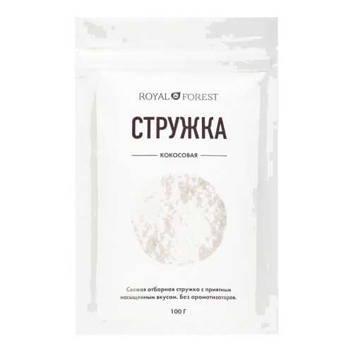 Стружка кокосовая Royal Forest 100г в Слата