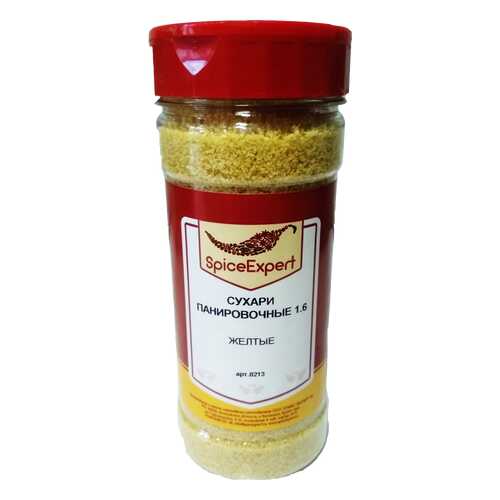 Сухари панировочные SpiceExpert желтые средней фракции 180 г в Слата