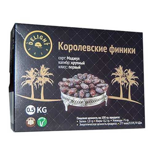 Финики Delight Season сушеные с косточкой 500 г в Слата