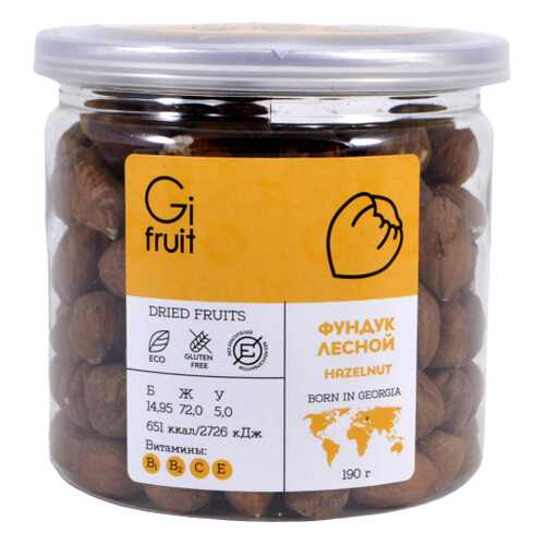 Фундук лесной Gifruit, 190г в Слата