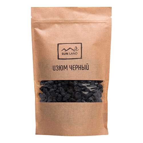 Изюм Sun Land черный 500 г в Слата