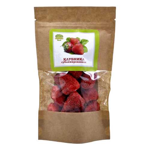 Клубника Organic Food сублимированная 20 г в Слата