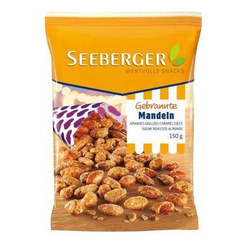 Миндаль обжареный в карамели Seeberger 150 г в Слата