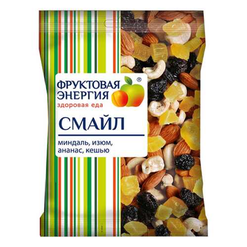 Смесь фруктово-ореховая Фрути-Смайл Фруктовая Энергия 50 г в Слата