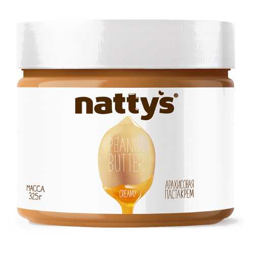 Арахисовая паста Nattys Creamy 325 г в Слата