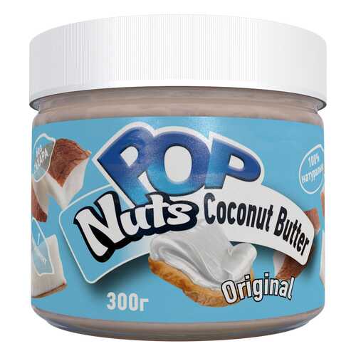 Кокосовая паста POP Nuts Coconut Butter Original Натуральная, 300 г в Слата