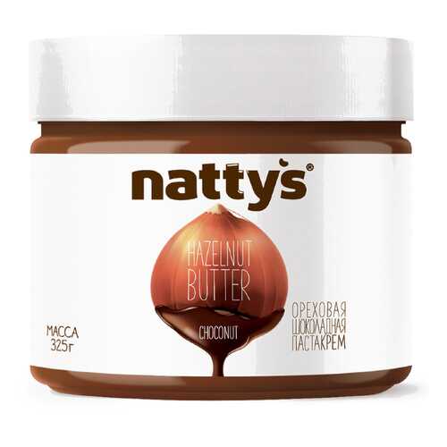 Ореховая паста Nattys Choconut с добавлением какао 325 г в Слата
