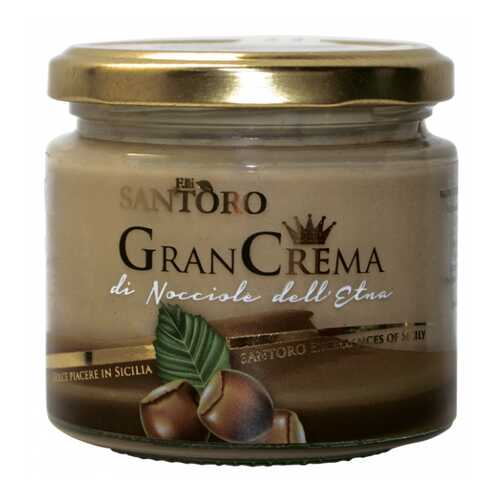 Ореховый сладкий крем Santoro GranCrema 212 мл в Слата