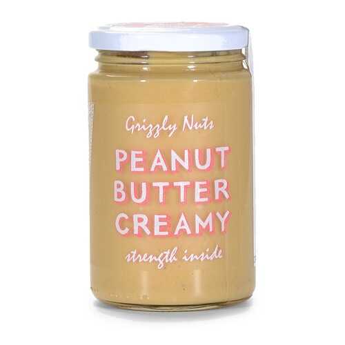 Паста арахисовая Grizzly Nuts кремовая 370г стекло Россия в Слата