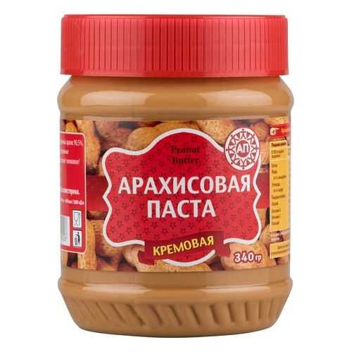 Паста арахисовая Peanut Butter кремовая 340 г в Слата