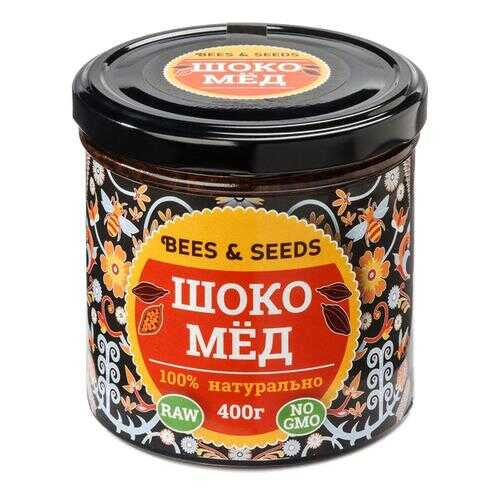 Шоколадный крем-мед без сахара Bees&Seeds здоровая энергия 400 г в Слата