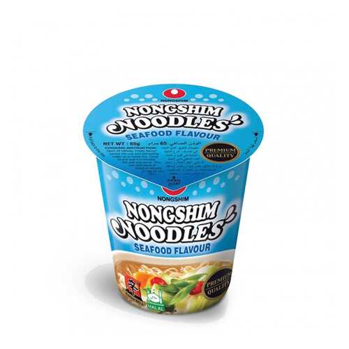 Лапша быстрого приготовления Nongshim с морепродуктами стакан 65 г в Слата