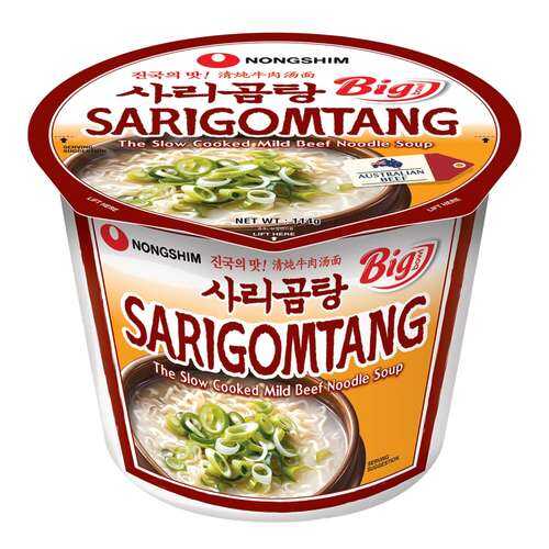 Лапша быстрого приготовления Саригомтанг Nongshim, чашка 114 г в Слата