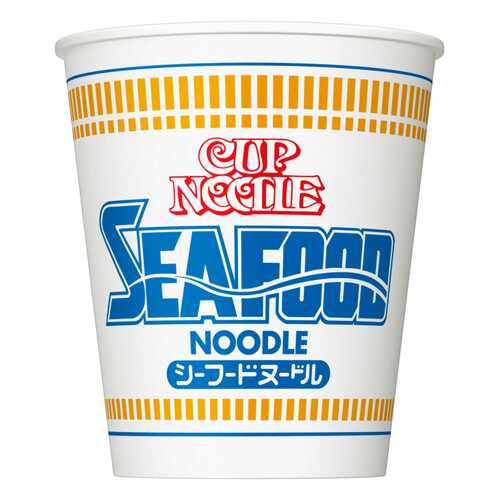 Лапша NISSIN CUP NOODLE Рамэн МОРЕПРОДУКТЫ SEAFOOD,75г, Япония в Слата