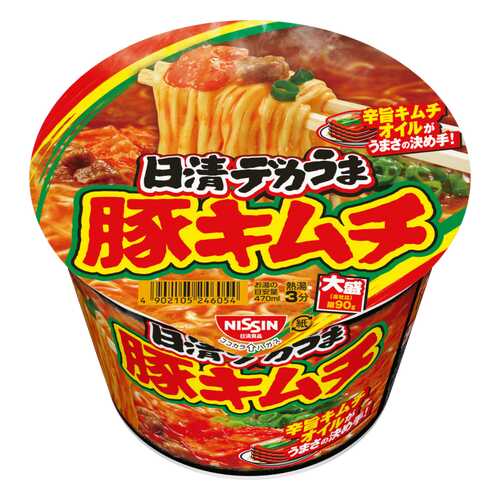 Лапша Nissin со вкусом Кимчи 103 г в Слата