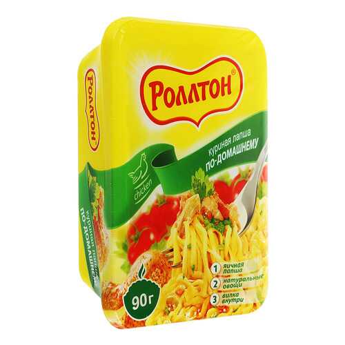 Лапша Роллтон быстрого приготовления курица 90 г в Слата