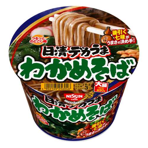 Лапша Соба Nissin с вакаме и камабоко 106 г в Слата