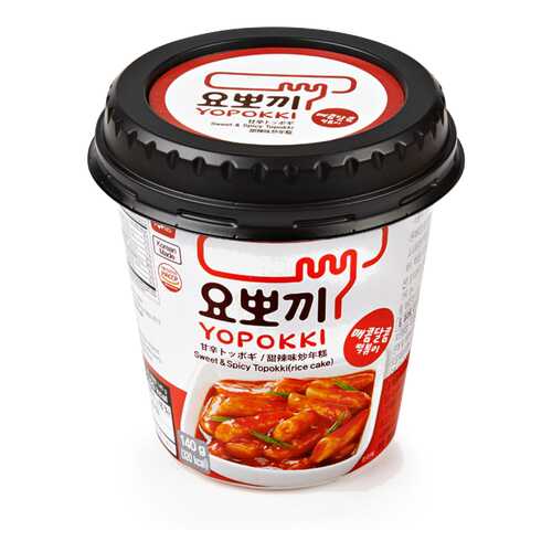 Рисовые палочки Young Poong Топокки сладко-острые 140 г в Слата