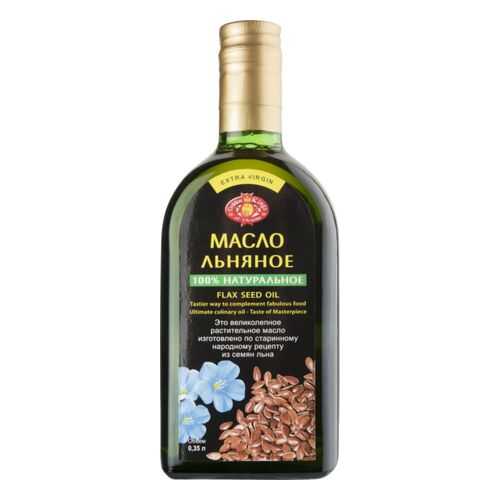 Масло Golden Kings of Ukraine extra virgin льняное нерафинированное 350 мл в Слата