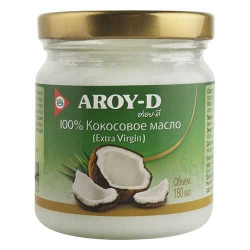 Масло кокосовое Aroy-D extra virgin 180 мл в Слата