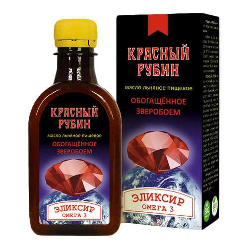 Масло Компас Здоровья льняное красный рубин 200 мл в Слата