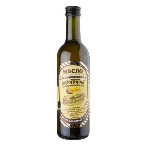 Масло кукурузное нерафинированное Василиса из зародышей первый холодный отжим 375 мл в Слата