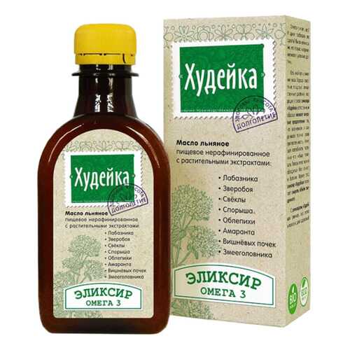 Масло льняное Компас Здоровья худейка 200 мл в Слата