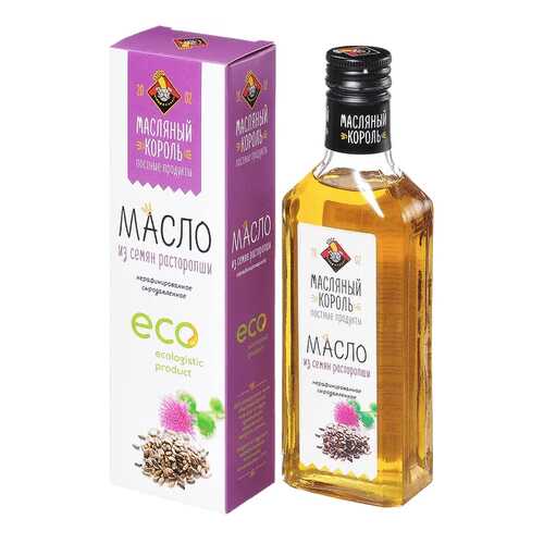 Масло Масляный Король масло из семян расторопши 250 мл в Слата