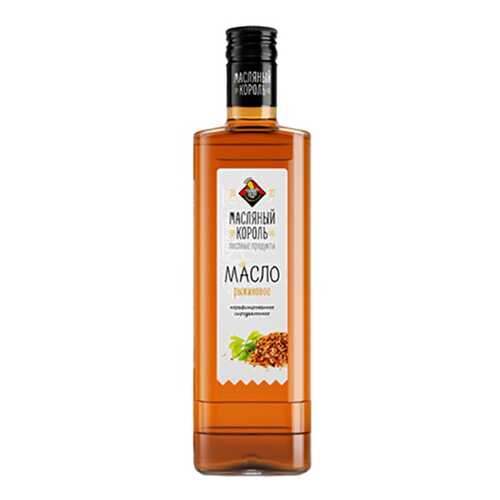 Масло Масляный король рыжиковое 100% 350 мл в Слата