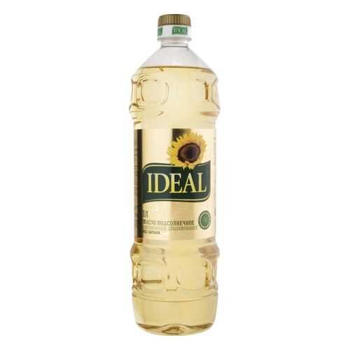Масло подсолнечное Ideal без запаха 1 л в Слата