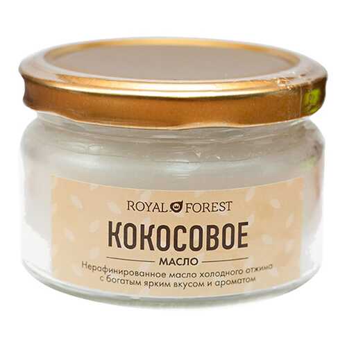 Масло Royal forest кокосовое 150 г в Слата