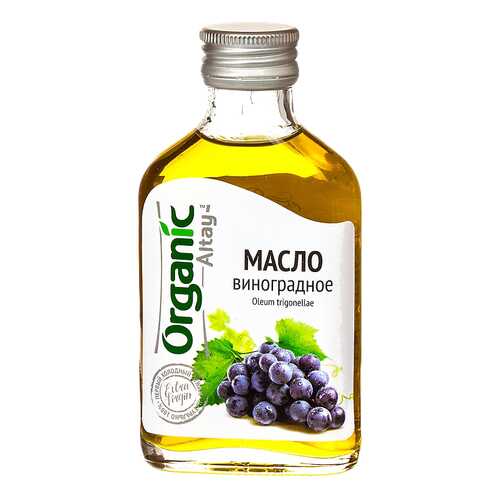 Масло виноградное Organic Life пищевое нерафинированное 100 мл в Слата