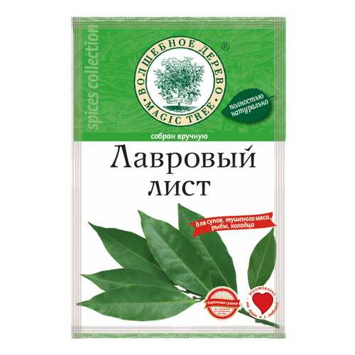 Лавровый лист Волшебное дерево целый 10 г в Слата