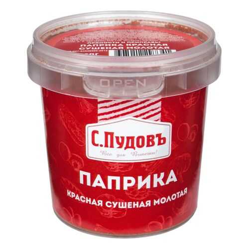 Паприка красная сушеная молотая С.Пудовъ 80 г в Слата