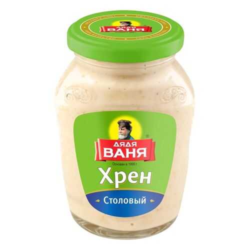 Хрен Дядя Ваня столовый 140 г в Слата