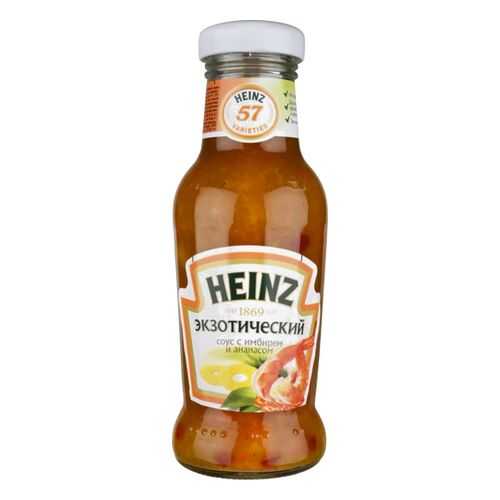 Соус экзотический Heinz с имбирем и ананасом 250 мл в Слата