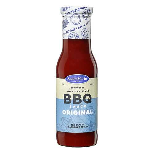 Соус Santa Maria BBQ оригинальный для гриля и шашлыка 355г Нидерланды в Слата