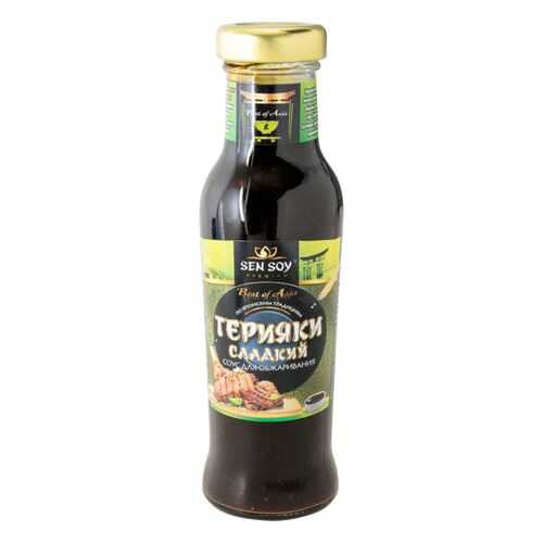 Соус терияки Sen Soy premium сладкий 320 г в Слата