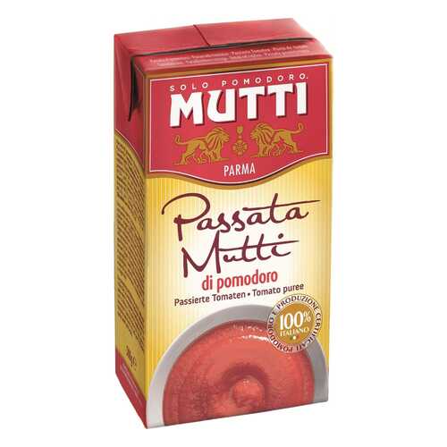 Томаты Mutti Passata протертые 500 г в Слата