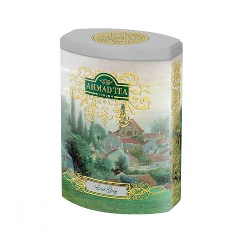 Чай Ahmad Earl Grey, черный листовой c бергамотом в жестяной банке, 100 гр в Слата