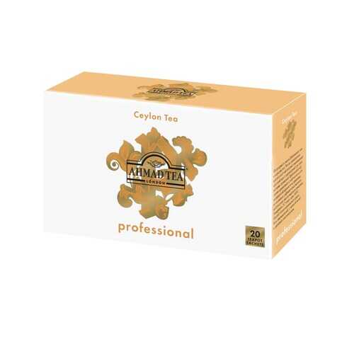Чай Ahmad Tea Professional Цейлонский OP чёрный, листовой, в пакетах для чайников, 20х5г в Слата
