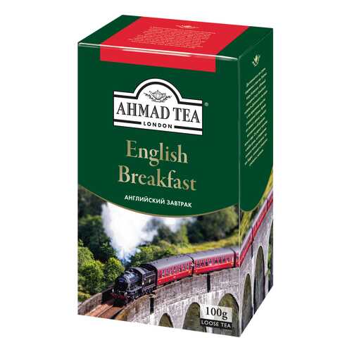 Чай черный Ahmad Tea english breakfast 100 г в Слата