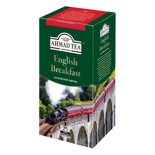 Чай черный Ahmad Tea english breakfast 25 пакетиков в Слата
